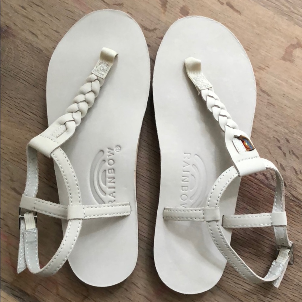 Rainbow t street sandals Brand New!